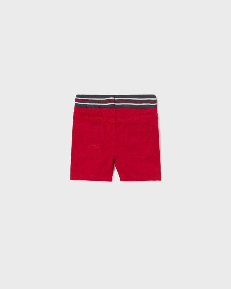Bermuda twill neonato Mayoral rosso - ErreGiModaBimbo