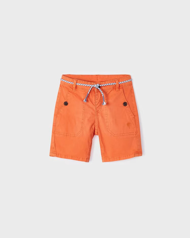Bermuda vita regolabile cotone bambino Mayoral pompelmo - ErreGiModaBimbo