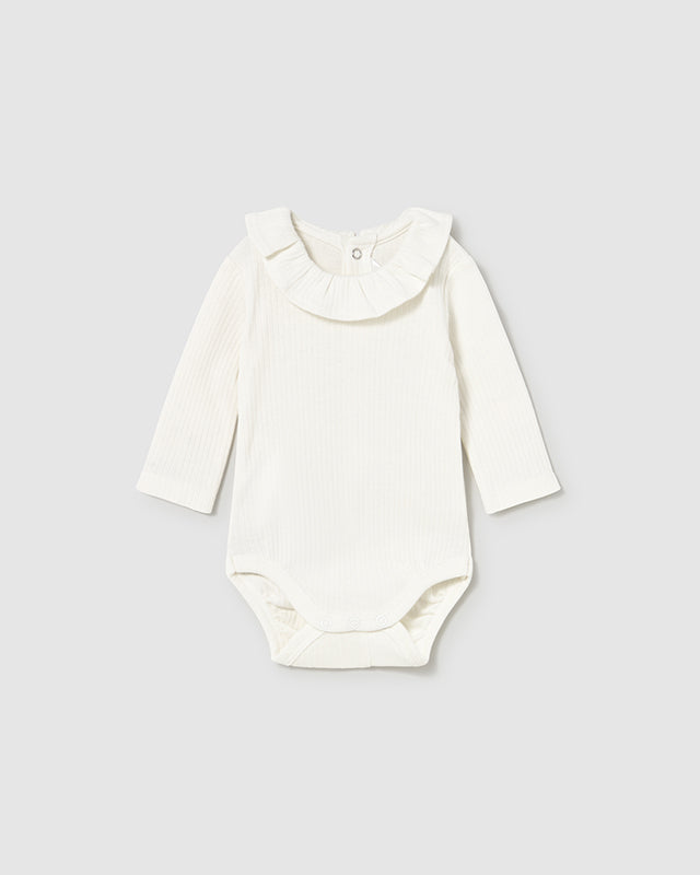 Body a costine volant neonata Mayoral Newborn panna Mayoral 0-1 Mesi 55cm