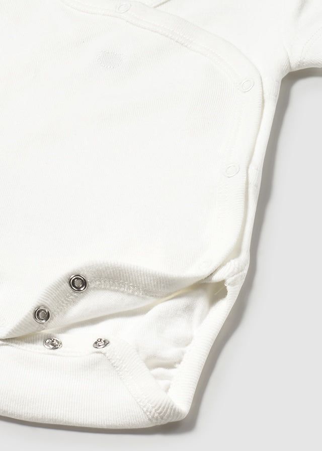 Body manica corta caldo cotone unisex neonati Mayoral newborn panna Mayoral 0-1 Mesi 55cm