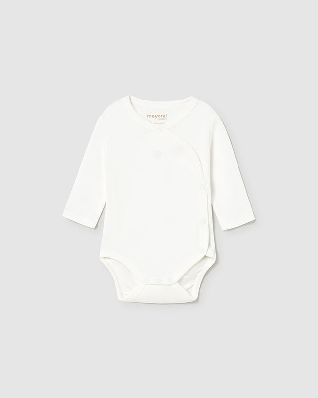 Body manica lunga caldo cotone unisex neonati Mayoral Newborn panna Mayoral 0-1 Mesi 55cm