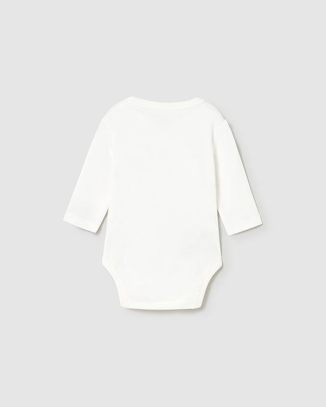 Body manica lunga caldo cotone unisex neonati Mayoral Newborn panna Mayoral 0-1 Mesi 55cm
