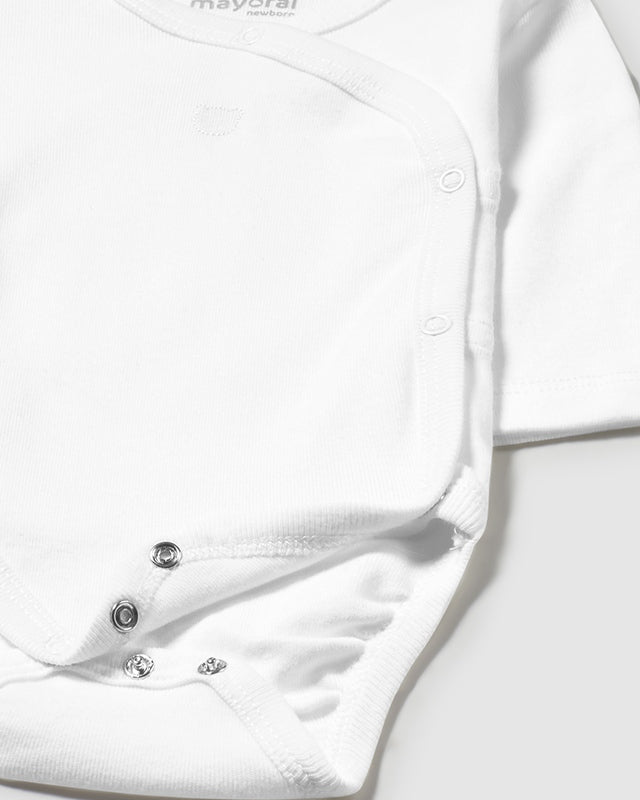 Body manica lunga caldo cotone unisex neonati Mayoral Newborn panna Mayoral 0-1 Mesi 55cm