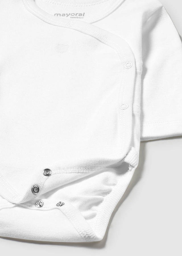 Body manica lunga caldo cotone unisex neonati Mayoral Newborn panna Mayoral 0-1 Mesi 55cm