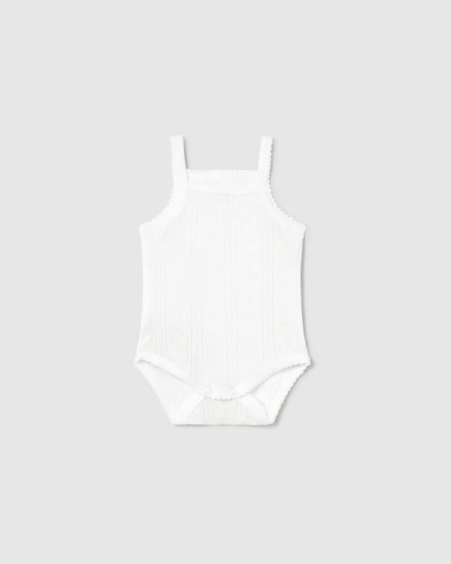 Body spalla fina traforato neonata Mayoral Newborn bianco Mayoral 0-1 Mesi 55cm