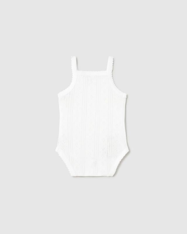 Body spalla fina traforato neonata Mayoral Newborn bianco Mayoral 0-1 Mesi 55cm