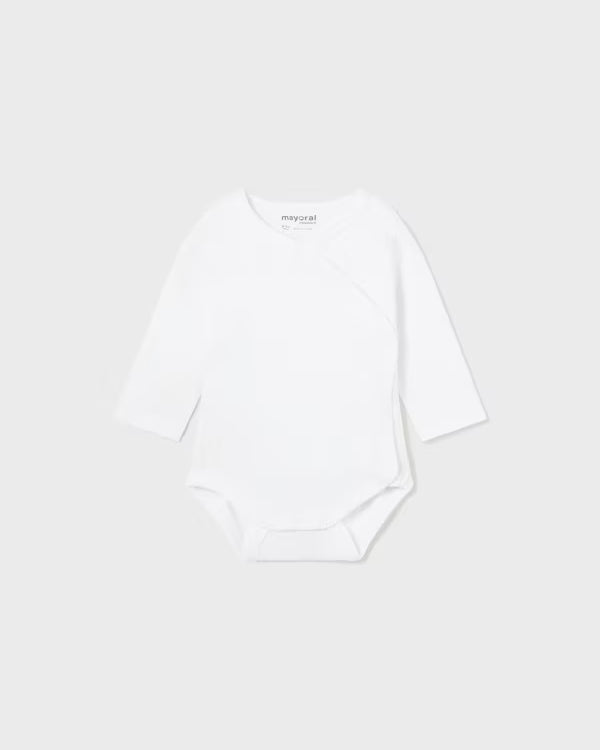 Body manica lunga caldo cotone unisex Mayoral Newborn bianco Mayoral Bianco