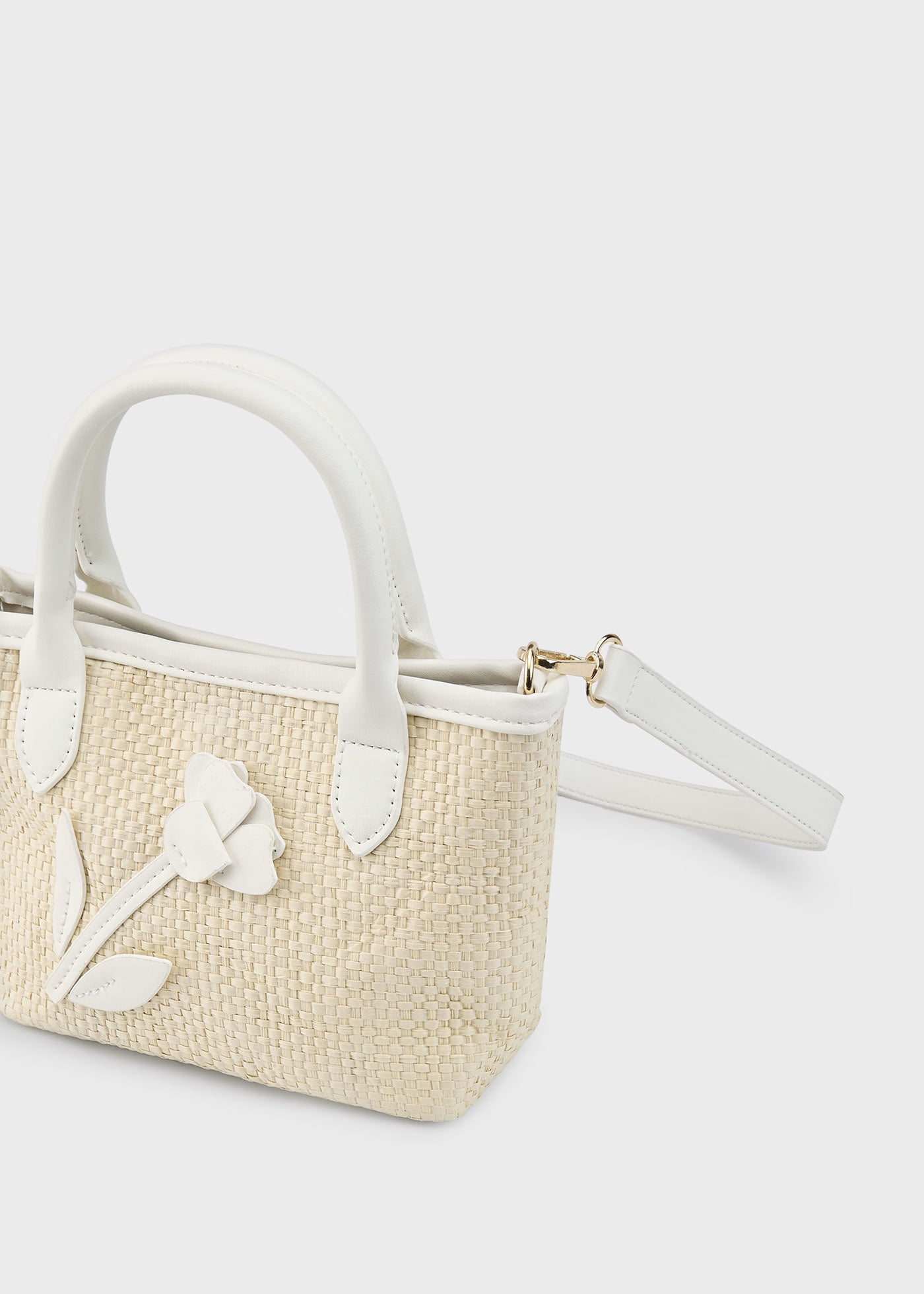 Borsa fiore bambina Mayoral panna Mayoral