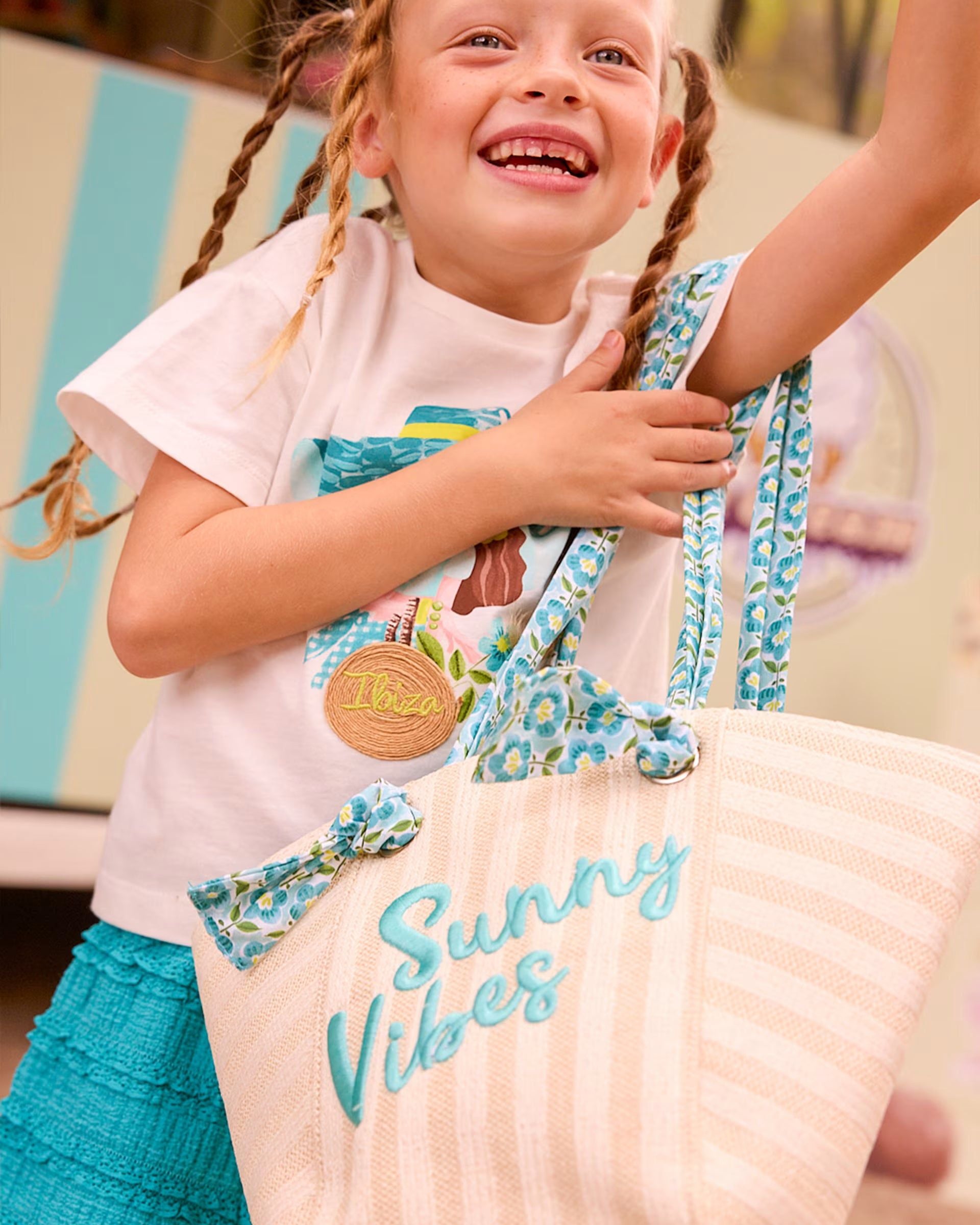 Borsa mare bambina Mayoral Sun Vibes Oceano Mayoral