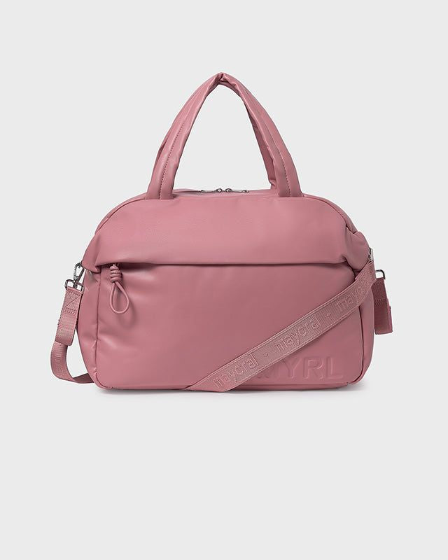 Borsa maternità neonati logo Mayoral Newborn rosa Mayoral
