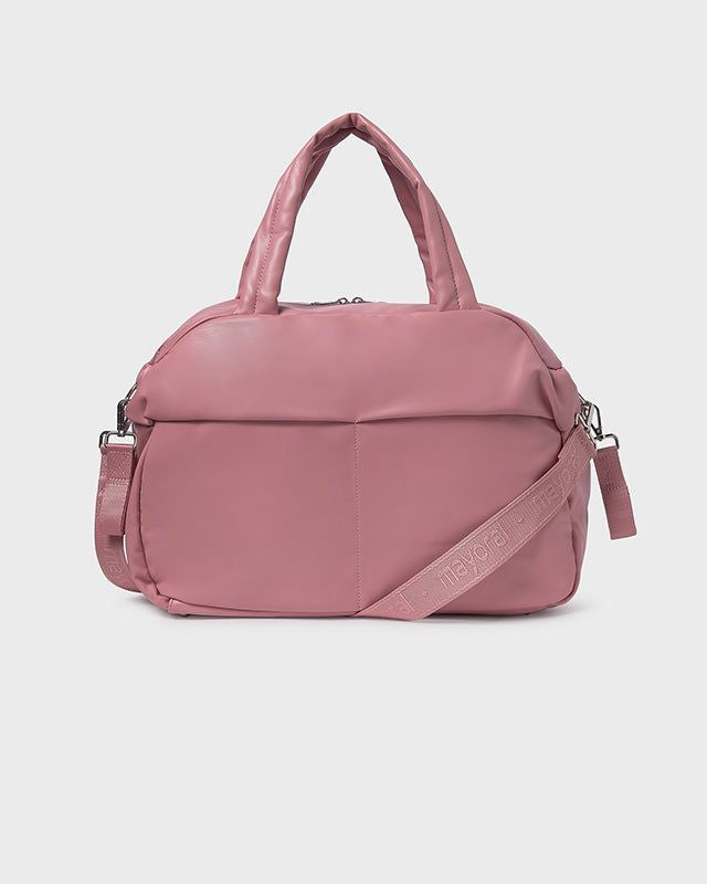 Borsa maternità neonati logo Mayoral Newborn rosa Mayoral