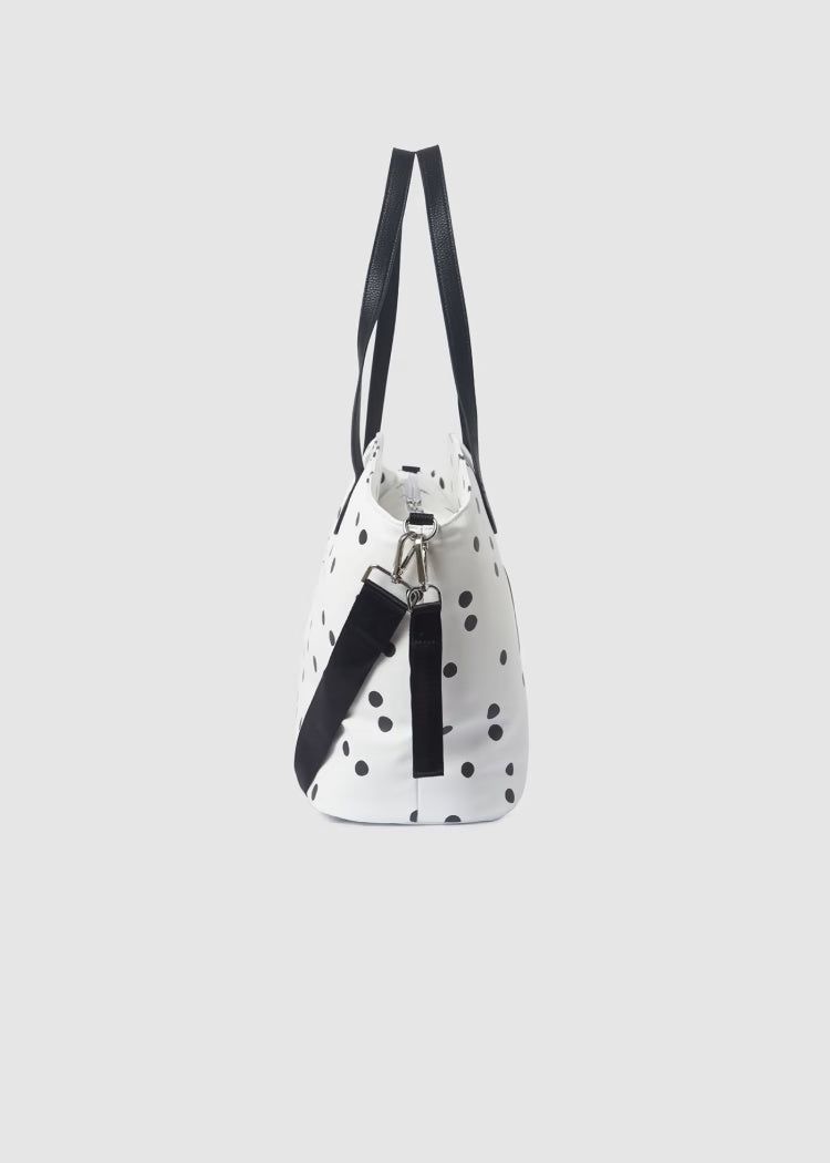Borsa passeggino con fasciatoio Mayoral bianca fantasia pois Mayoral Default Title