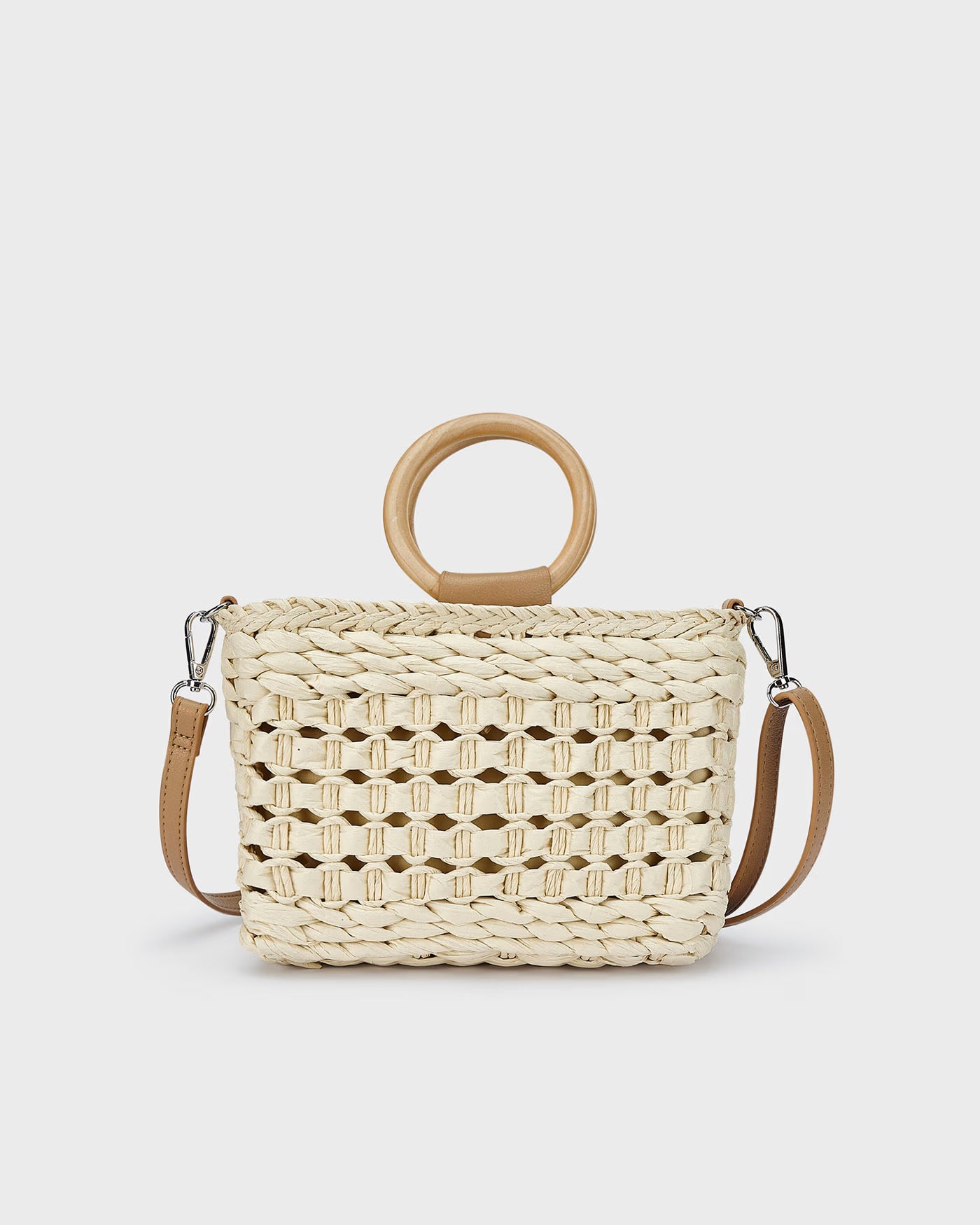 Borsa natural bambina Mayoral tipo vimini Mayoral Default Title