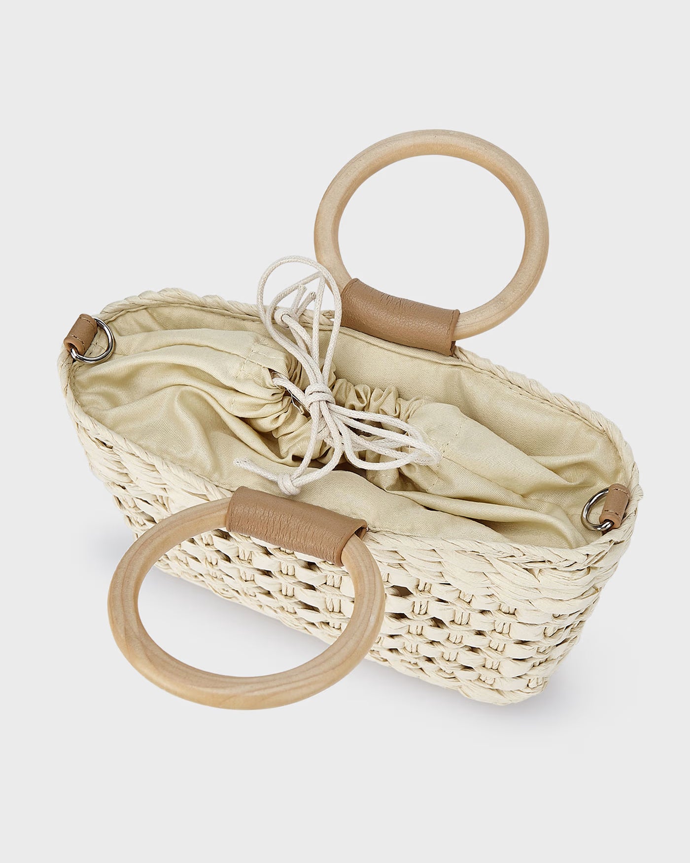 Borsa natural bambina Mayoral tipo vimini Mayoral Default Title