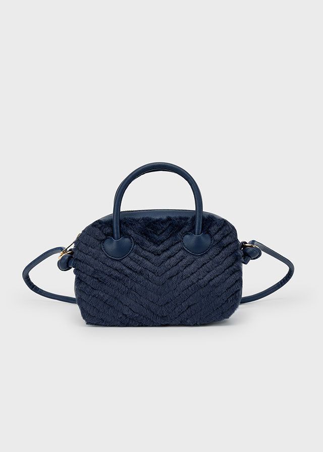 Borsa pellicciotto bambina Mayoral blu marino Mayoral