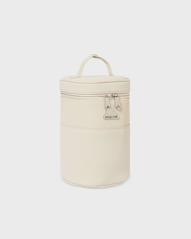 Borsa termica cilindrica Mayoral siminpelle Beige - ErreGiModaBimbo