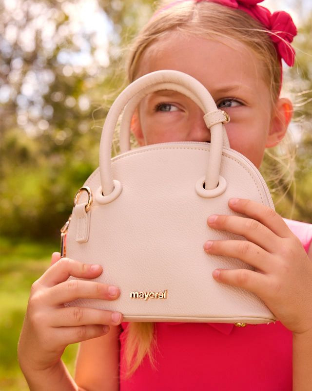 Borsetta bambina Mayoral beige pietra Mayoral