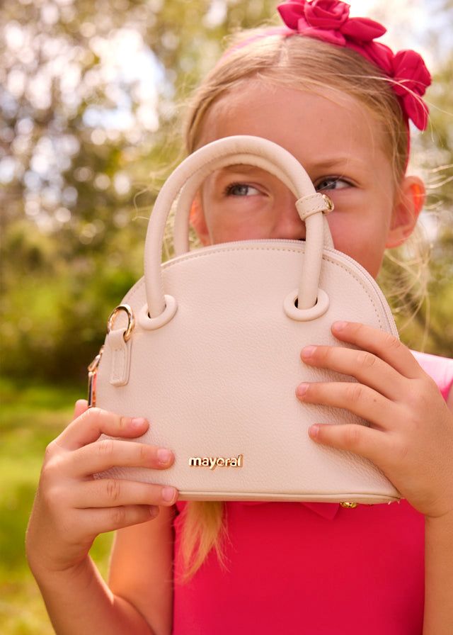 Borsetta bambina Mayoral beige pietra Mayoral