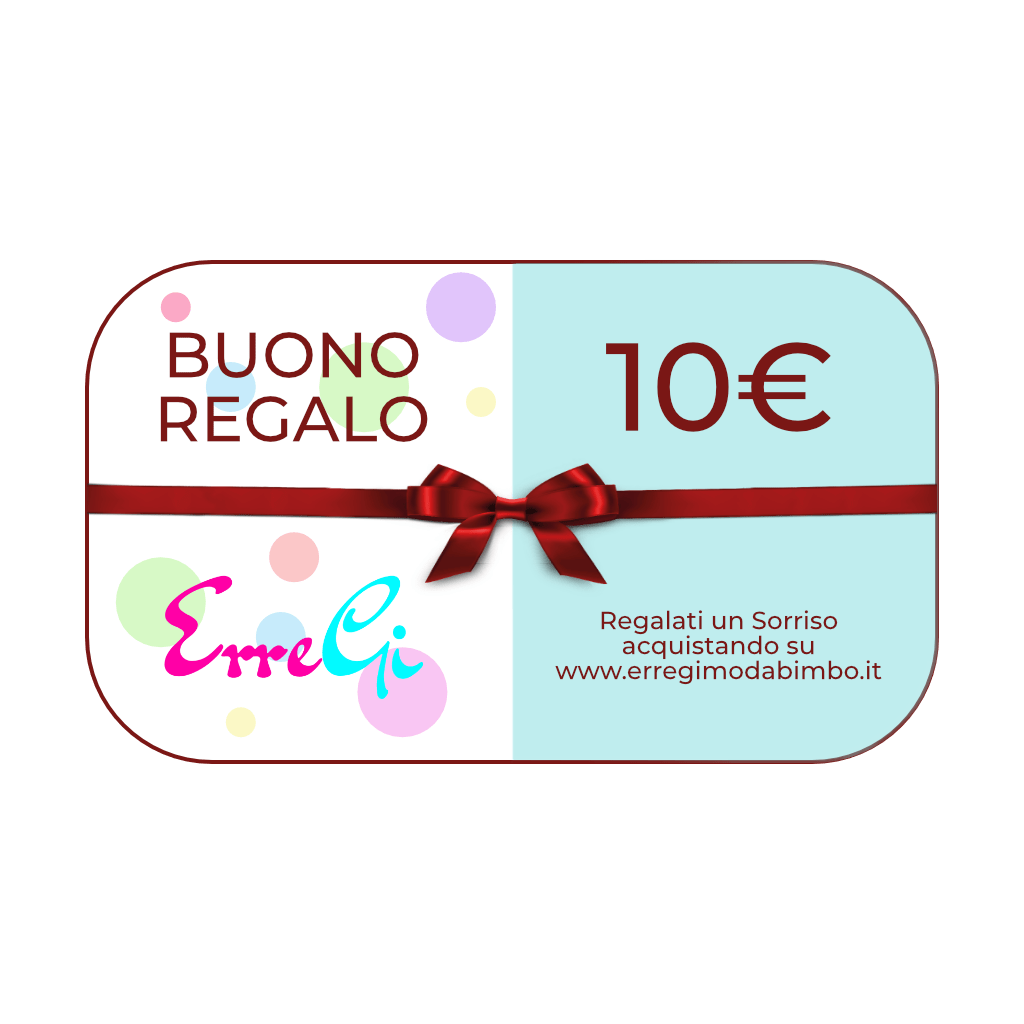 Buono Regalo ErreGi - ErreGiModaBimbo