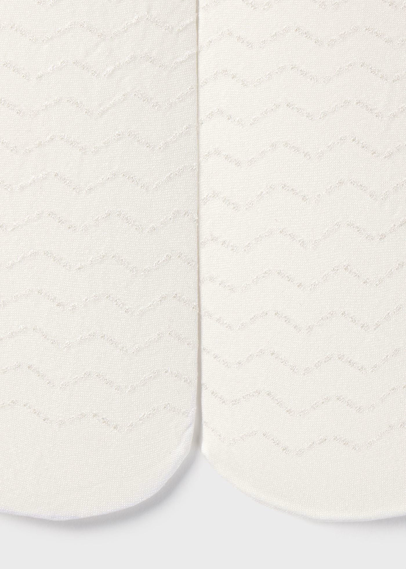 Calzamaglia collant jacquard neonata Mayoral panna fatasia zigzag Mayoral Panna