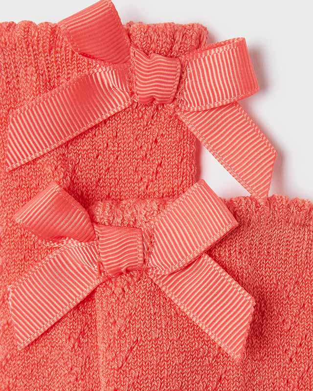 Calzini alti traforati nettare neonata Mayoral Newborn - ErreGiModaBimbo