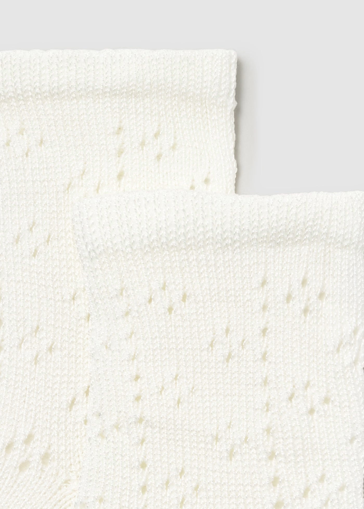 Calzini lunghi traforati neonati Mayoral Newborn panna Mayoral 0 Mesi 55cm