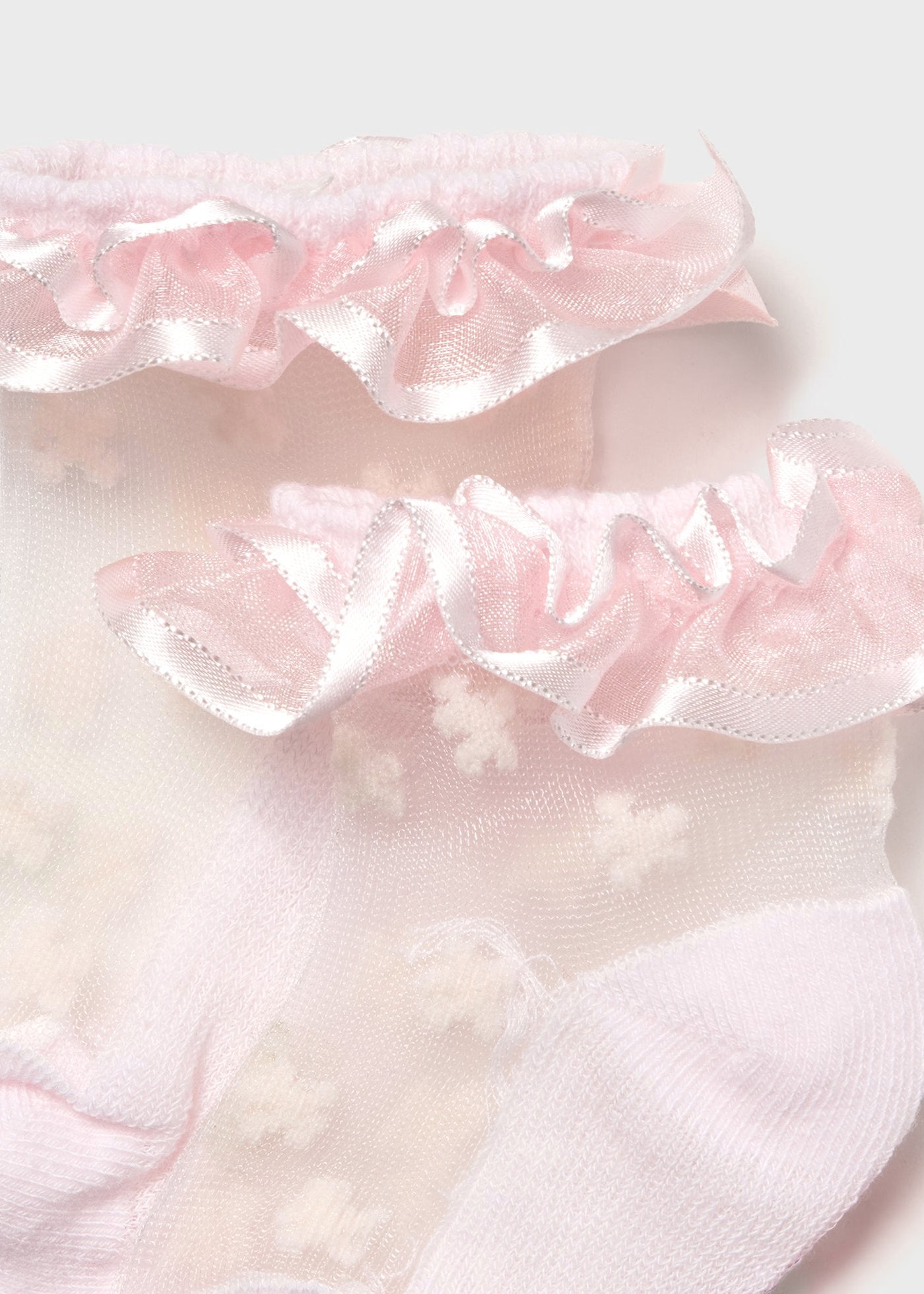 Calzini velati fiori neonata Mayoral Newborn rosa Mayoral 0 Mesi 55cm