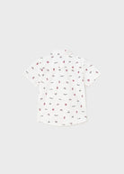 Camicia manica corta neonato Mayoral con stampa - ErreGiModaBimbo