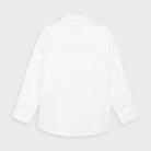 Camicia manica lunga bambino Mayoral tinta unita bianca - ErreGiModaBimbo