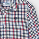Camicia manica lunga neonato Mayoral fantasia quadri - ErreGiModaBimbo