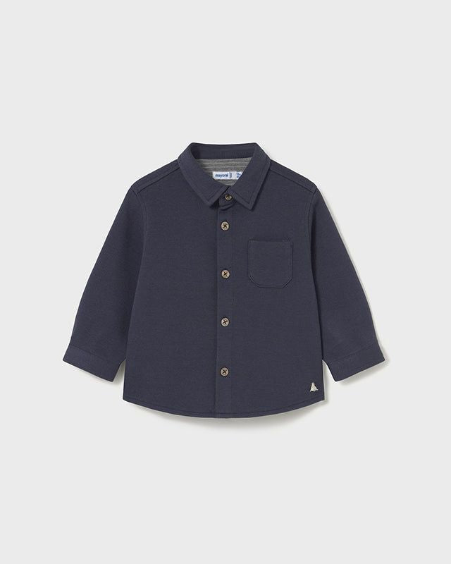 Camicia overshirt casual neonato Mayoral blu notte Mayoral 6 Mesi 68cm