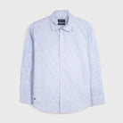 Camicia ragazzo Mayoral azzurra fantasia rigata puntini - ErreGiModaBimbo
