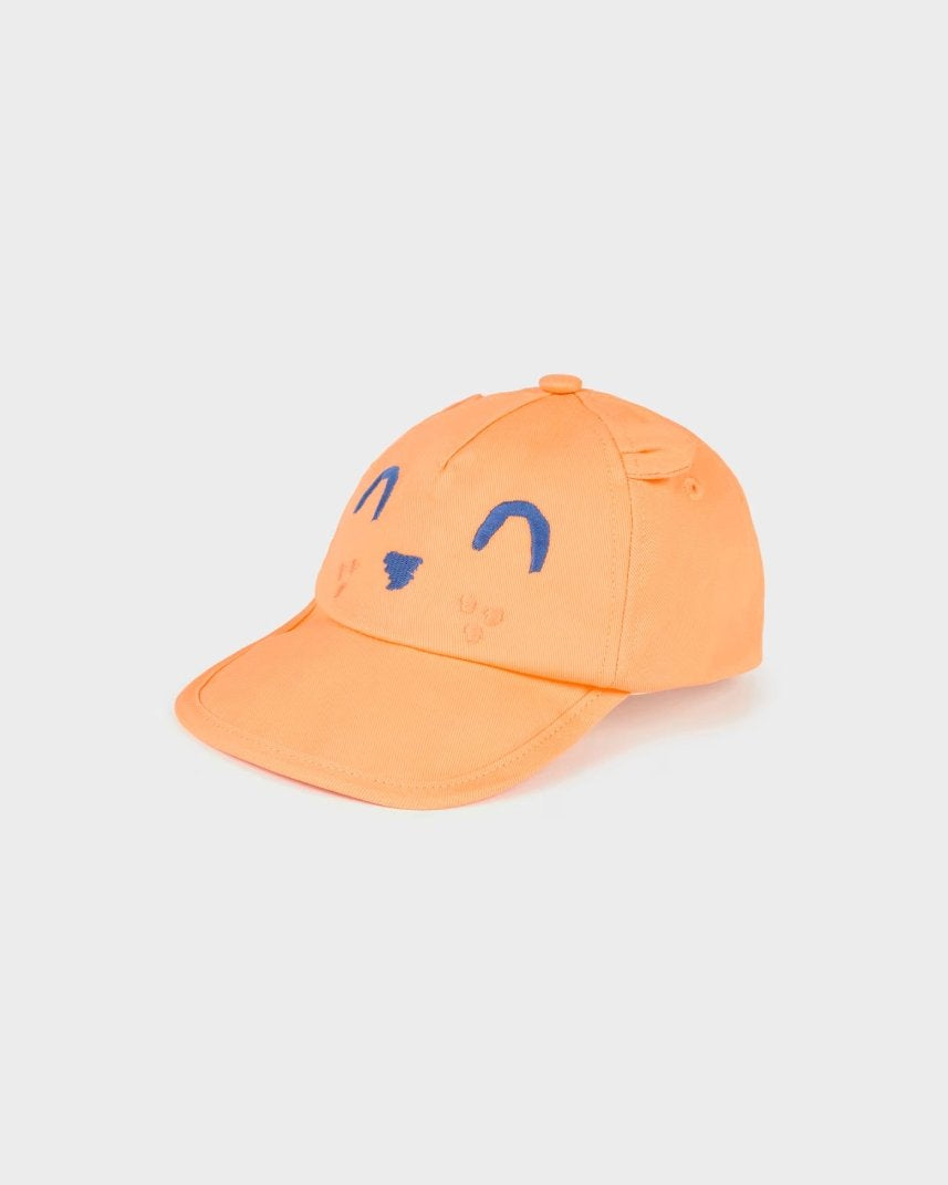 Cappello animaletto cotone neonato Mayoral Mandarino Mayoral Mandarino