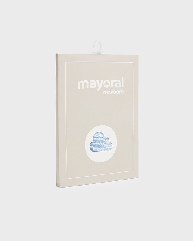 Cappello filo cotone Cotton neonato Mayoral Newborn azzurro - ErreGiModaBimbo