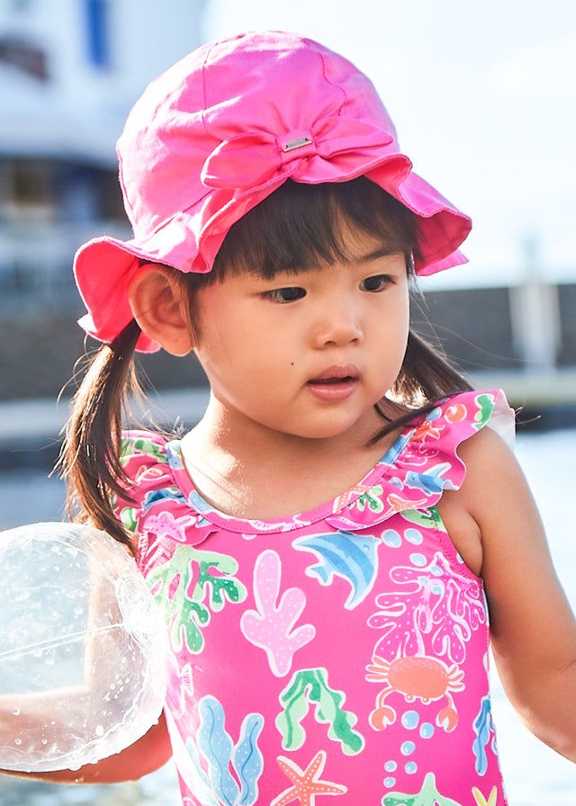 Cappello fiocco neonata Mayoral fucsia Mayoral Fucsia