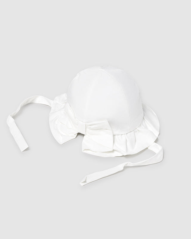 Cappello fiocco neonata Mayoral Newborn bianco Mayoral Bianco