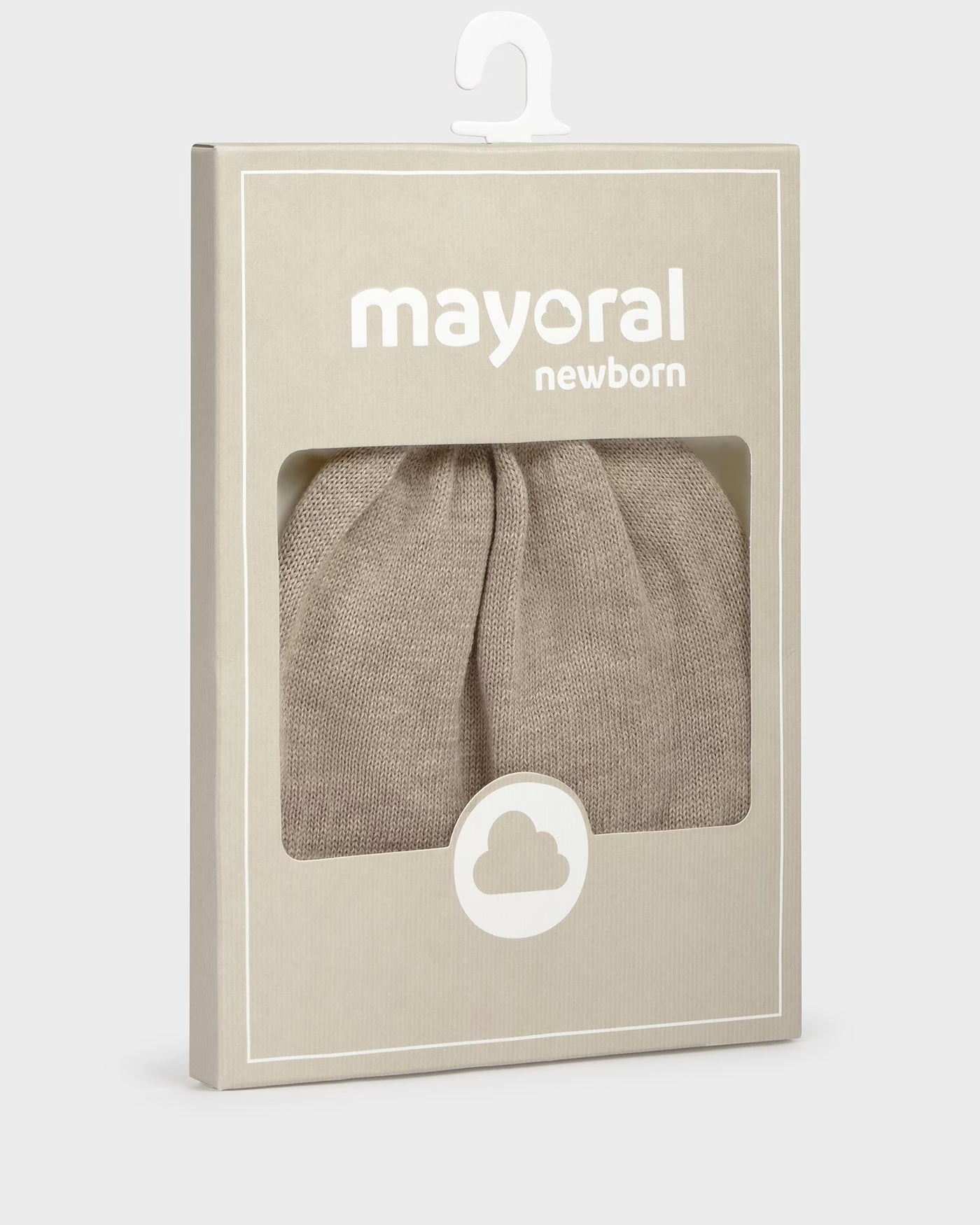 Cappello in filo di caldo cotone neonati Mayoral Newborn beige Mayoral 38 (0 Mesi)