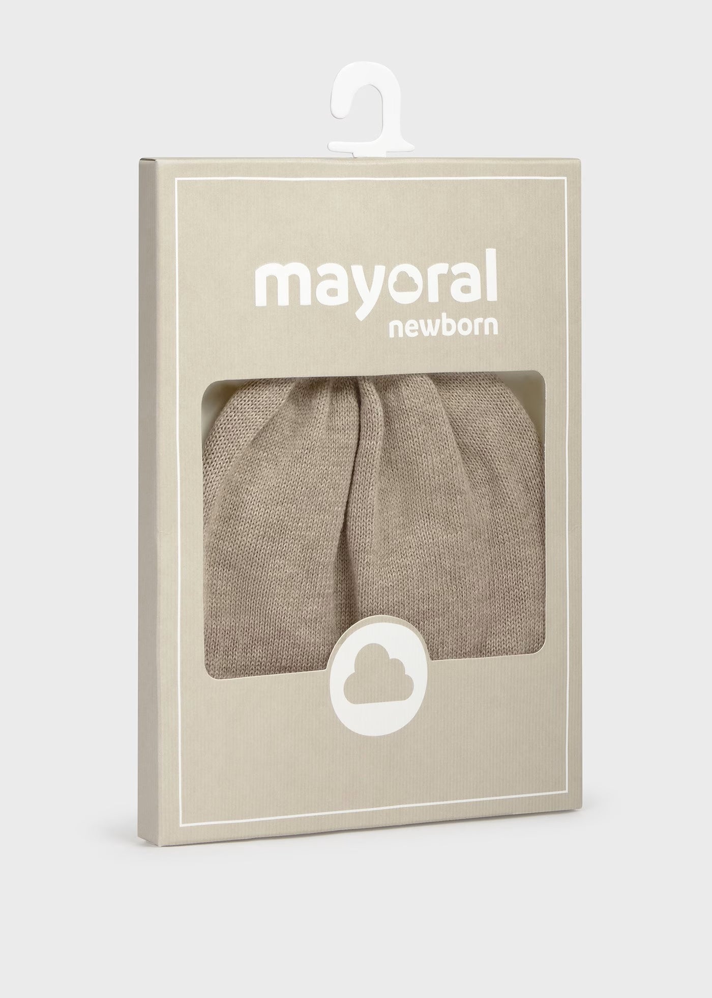 Cappello in filo di caldo cotone neonati Mayoral Newborn beige Mayoral 38 (0 Mesi)