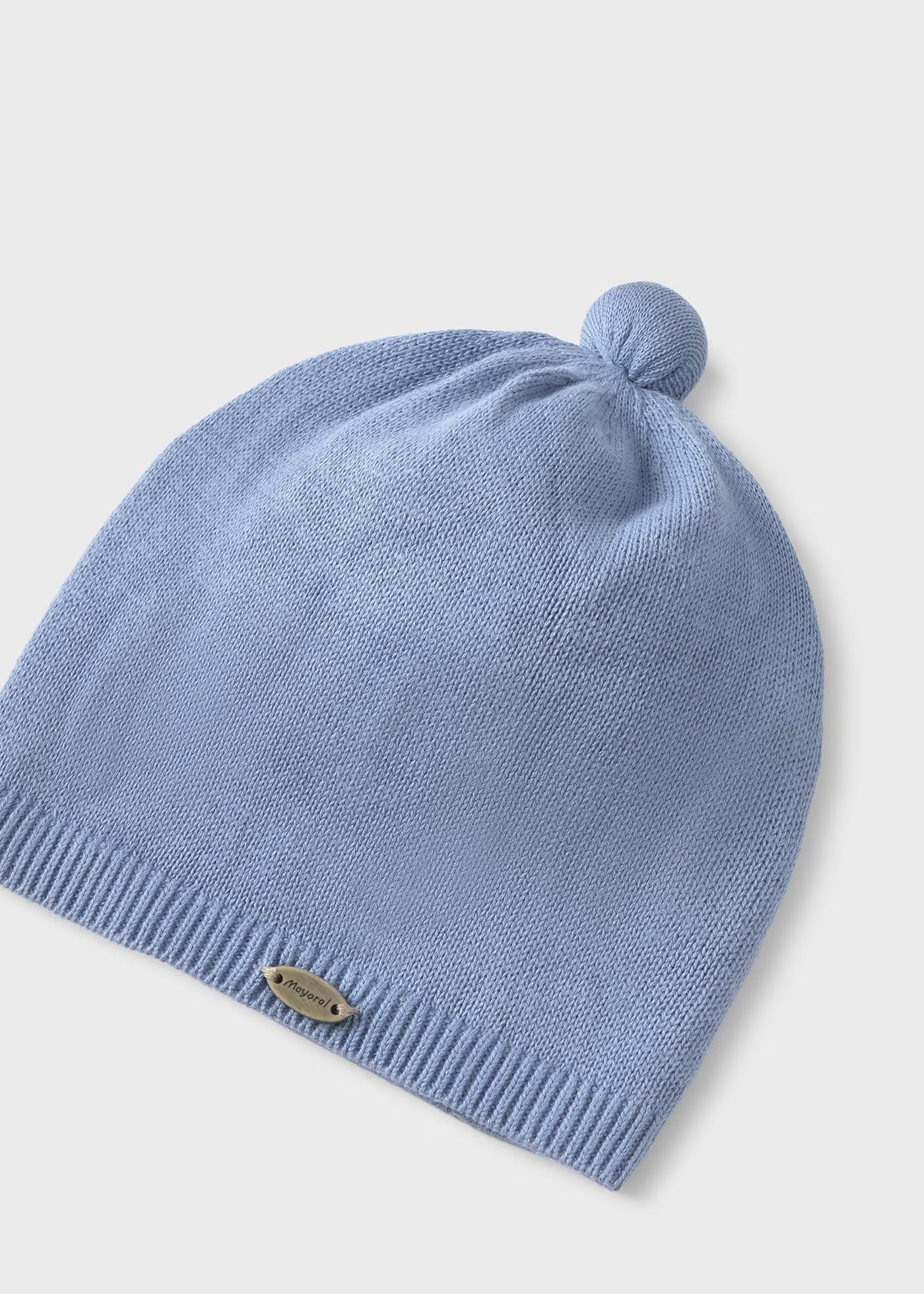 Cappello in filo di caldo cotone neonato Mayoral Newborn azzurro Mayoral 38 (0 Mesi)