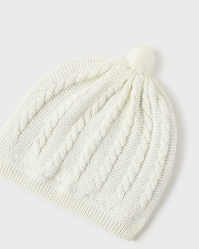 Cappello in maglia neonati Mayoral Newborn panna Mayoral Panna