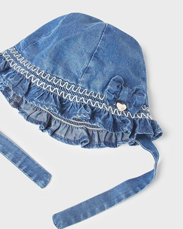Cappello lyocell supersoft doppio strato neonata Mayoral jeans - ErreGiModaBimbo