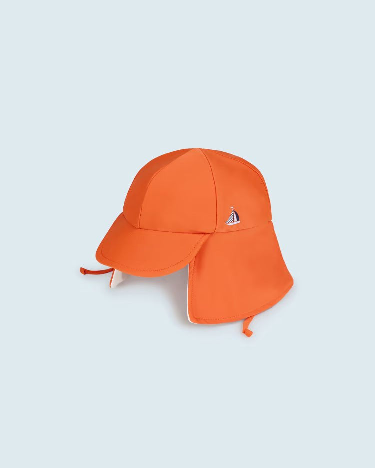 Cappello mare arancione in costume protezione solare Mayoral - ErreGiModaBimbo