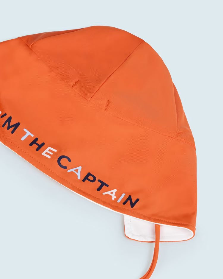 Cappello mare arancione in costume protezione solare Mayoral - ErreGiModaBimbo