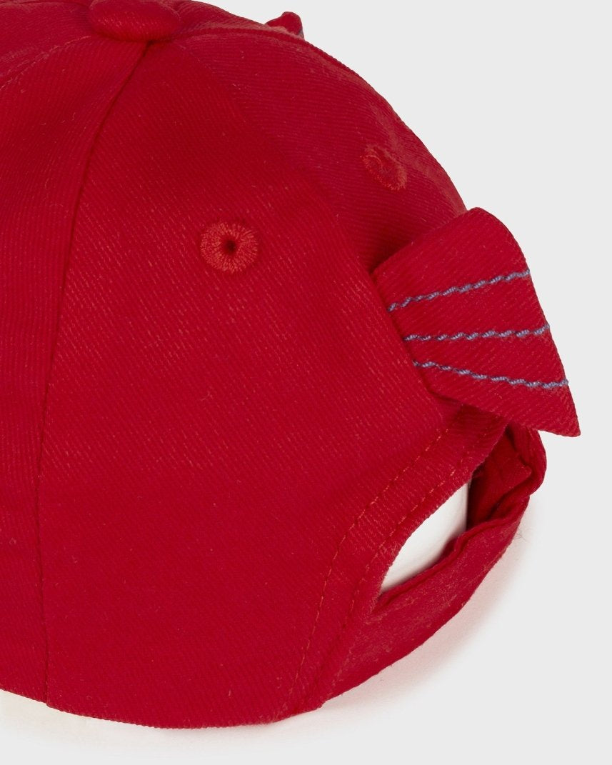 Cappello pesciolino cotone neonato Mayoral Newborn rosso Mayoral Rosso
