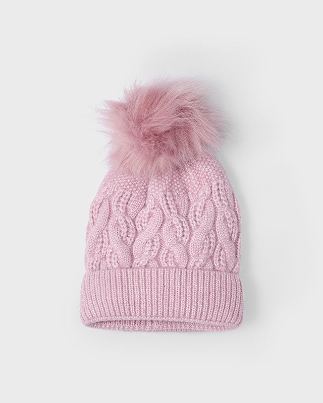 Cappello pompon bambina mayoral rosa Mayoral Rosa