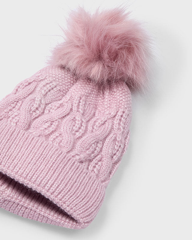 Cappello pompon bambina mayoral rosa Mayoral Rosa