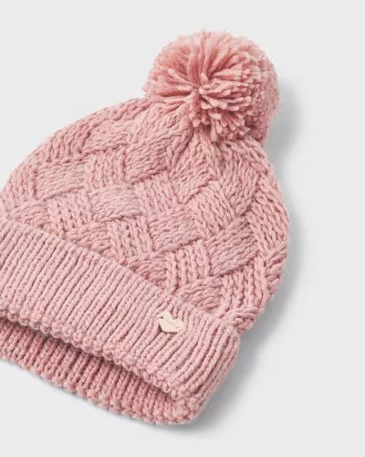 Cappello pompon bambina Mayoral rosa - ErreGiModaBimbo