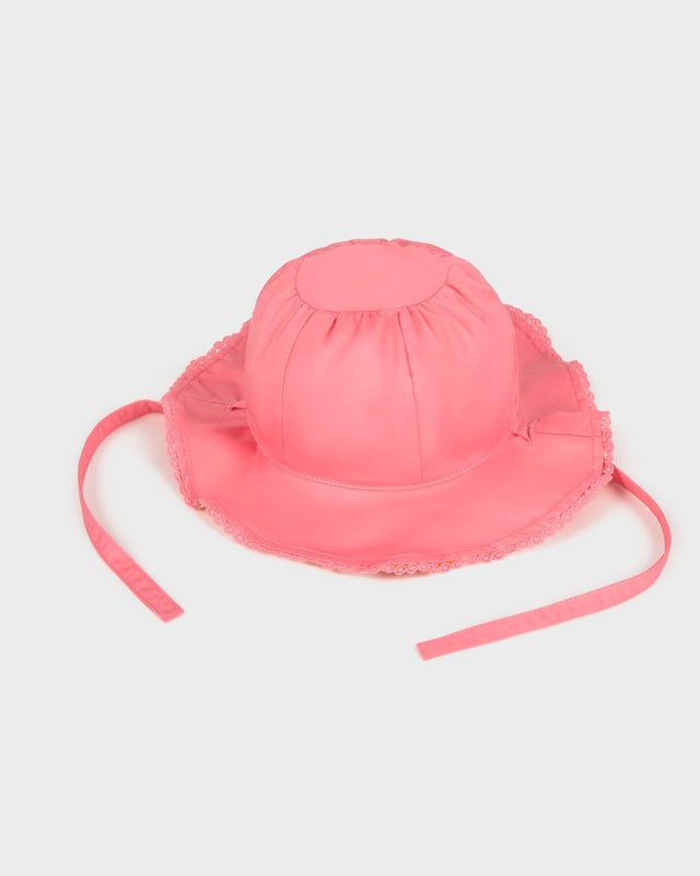 Cappello reversibile neonata Mayoral fantasia arancio e geranio Mayoral 44 (6-9 Mesi)