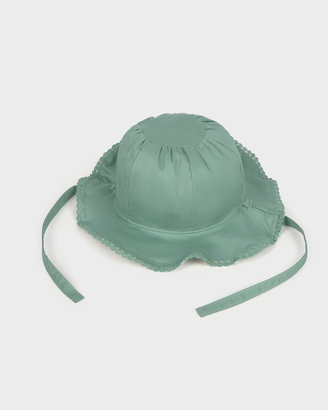 Cappello reversibile neonata Mayoral margherite e verde Mayoral 44 (6-9 Mesi)