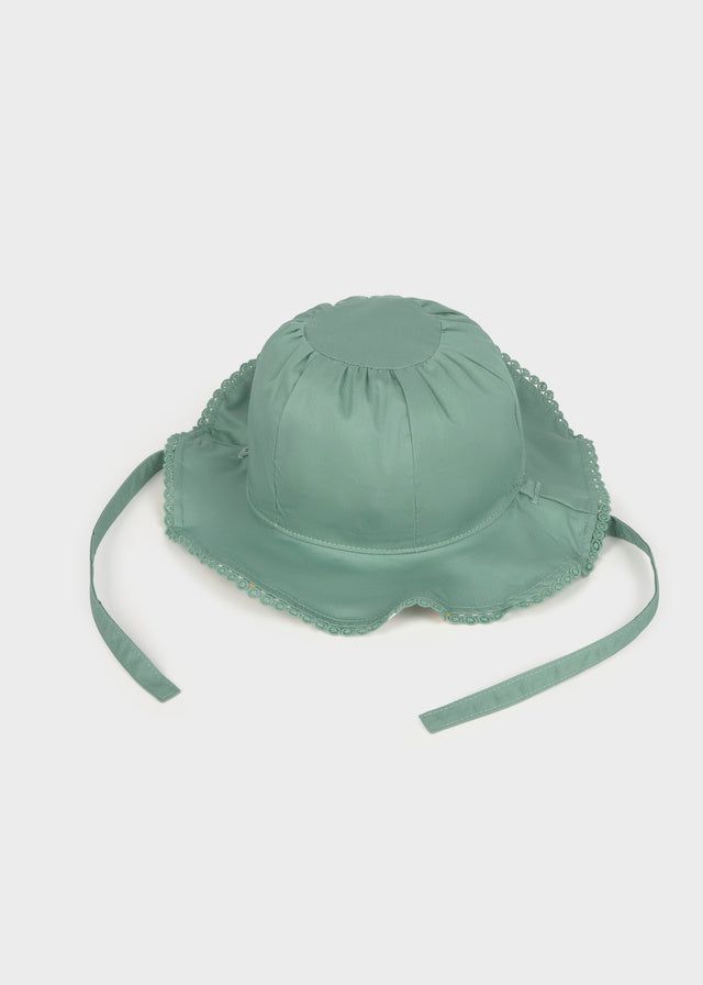 Cappello reversibile neonata Mayoral margherite e verde Mayoral 44 (6-9 Mesi)